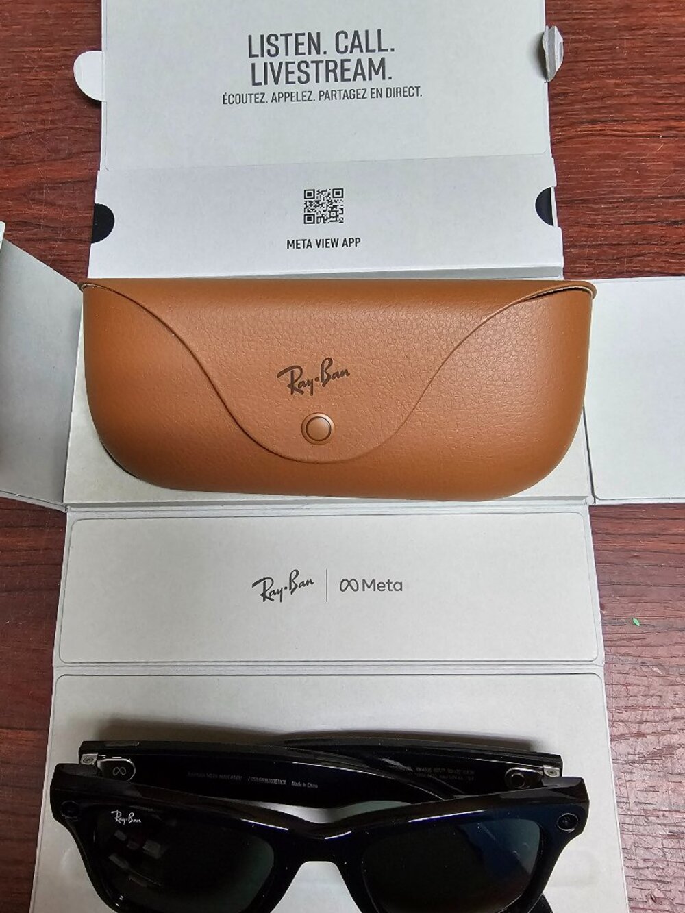 Ray-Ban Meta Smart Glasses Black -SB D3